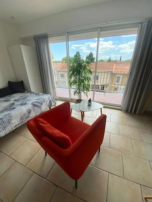 Studio Climatise Residence Le Galilee Avec Terrasse Proche Des Remparts 亞維農 0*,